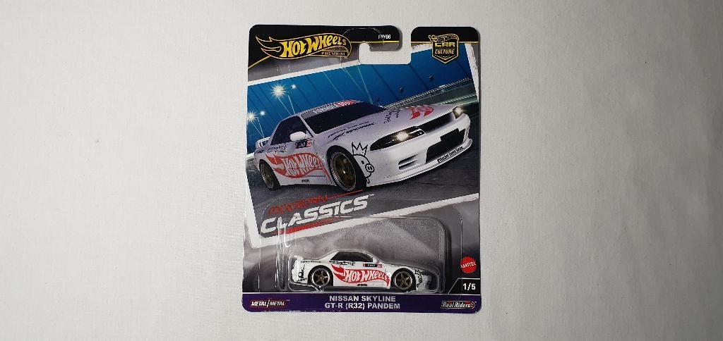 Hot Wheels Premium Nissan Skyline GT-R R32 Pandem, Ophalen of Verzenden, Nieuw, Auto