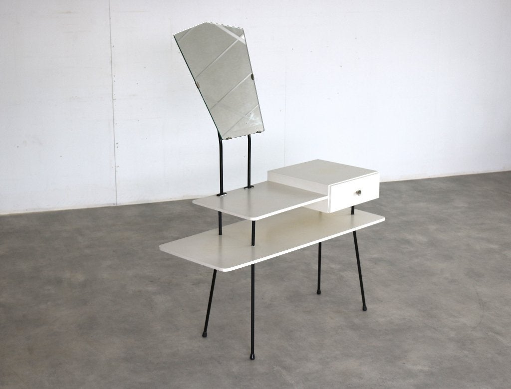 Vintage kaptafel | kastje | jaren 60 , Huis en Inrichting, Tafels | Kaptafels, Gebruikt, ., ., Minder dan 100 cm