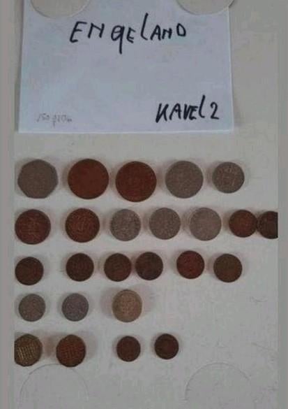 LOTJE ENGELAND KIJK MIJ ADVERTENTIE.S VOOR COMPLET COLLECTIE, Verzenden, Overige landen, Losse munt, Zilver