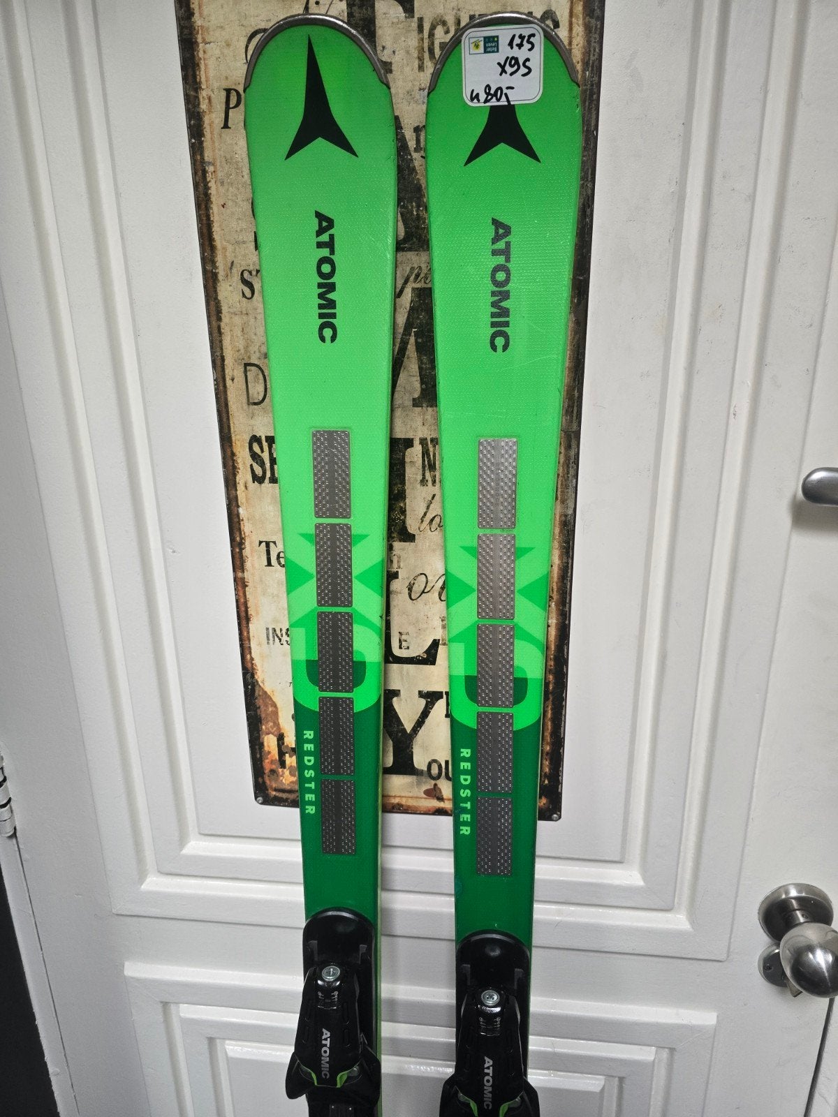 175cm ATOMIC REDSTER X9S REVOSHOCK X9 S RVSK VOOR KENNERS, 160 tot 180 cm, Gebruikt, Ophalen of Verzenden, Carve