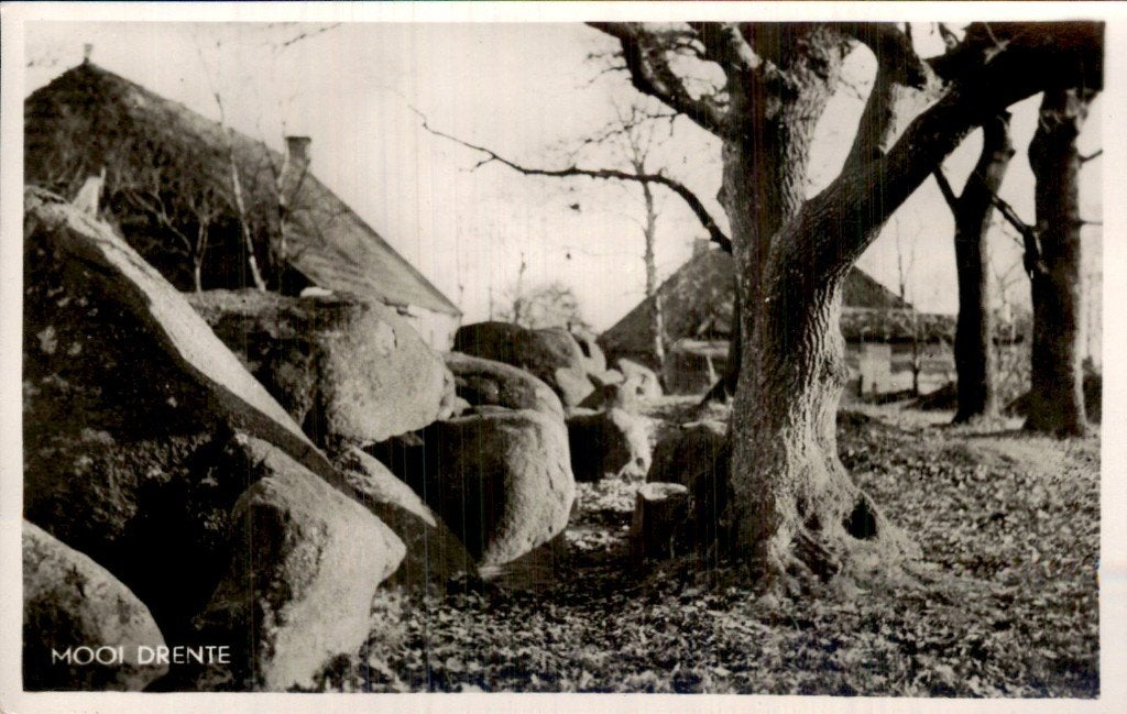 Hunebed - Boerderij, Ophalen of Verzenden, 1940 tot 1960, Ongelopen, Drenthe