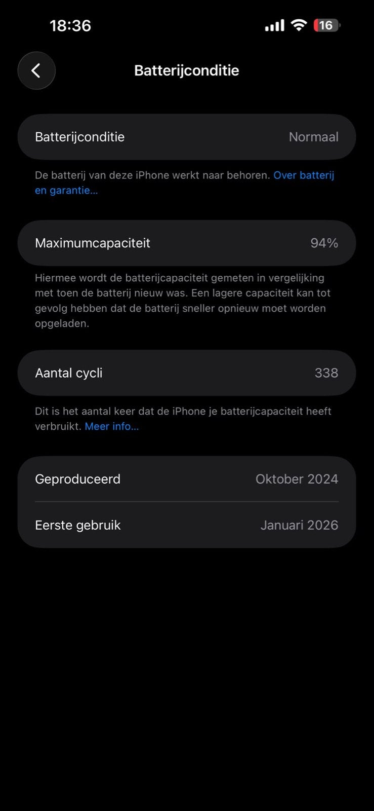 Foto 9 van iPhone 16 Plus 512GB Roze - Zo goed als nieuw