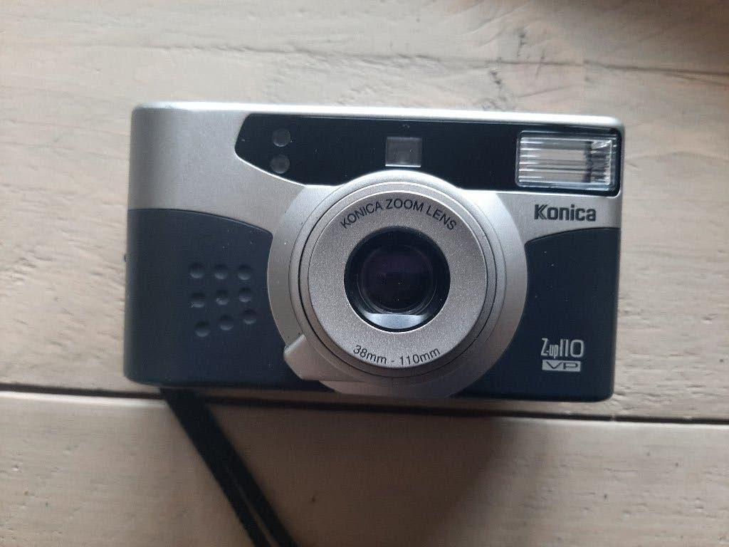 Konica Z-UP 110 VP - analoge camera in goede staat, Ophalen of Verzenden, Gebruikt, Compact, Konica
