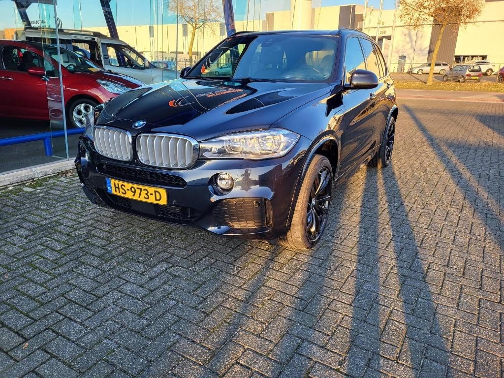 BMW X5 Xdrive40e Iperformance 313pk Aut 2015  M PAKKET, Auto's, Euro 5, 4 cilinders, Zwart, Lichtsensor