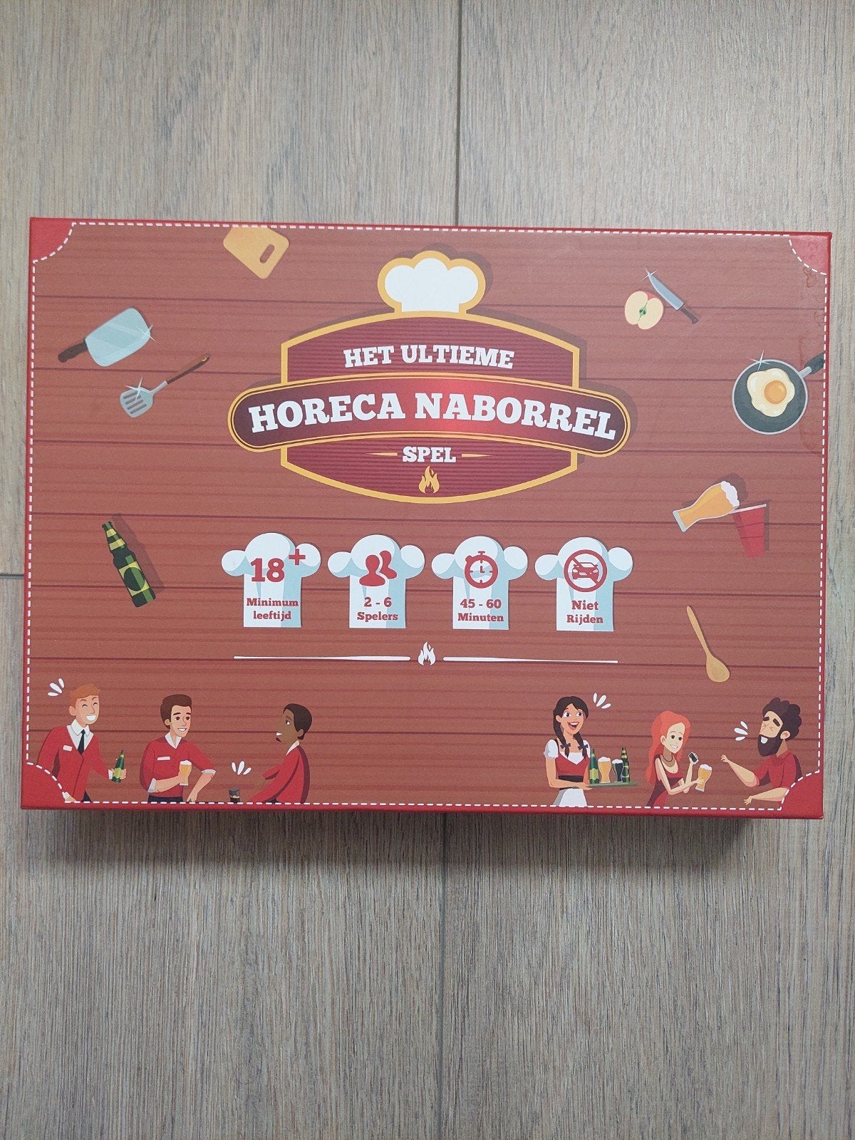 Horeca naborrel spel, Ophalen of Verzenden, Zo goed als nieuw