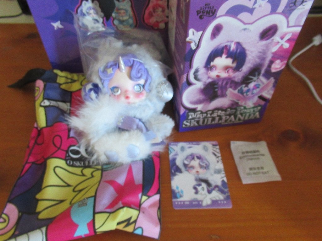 Pop Mart SKULLPANDA x My Little Pony Series - RARITY, Ophalen of Verzenden, Nieuw