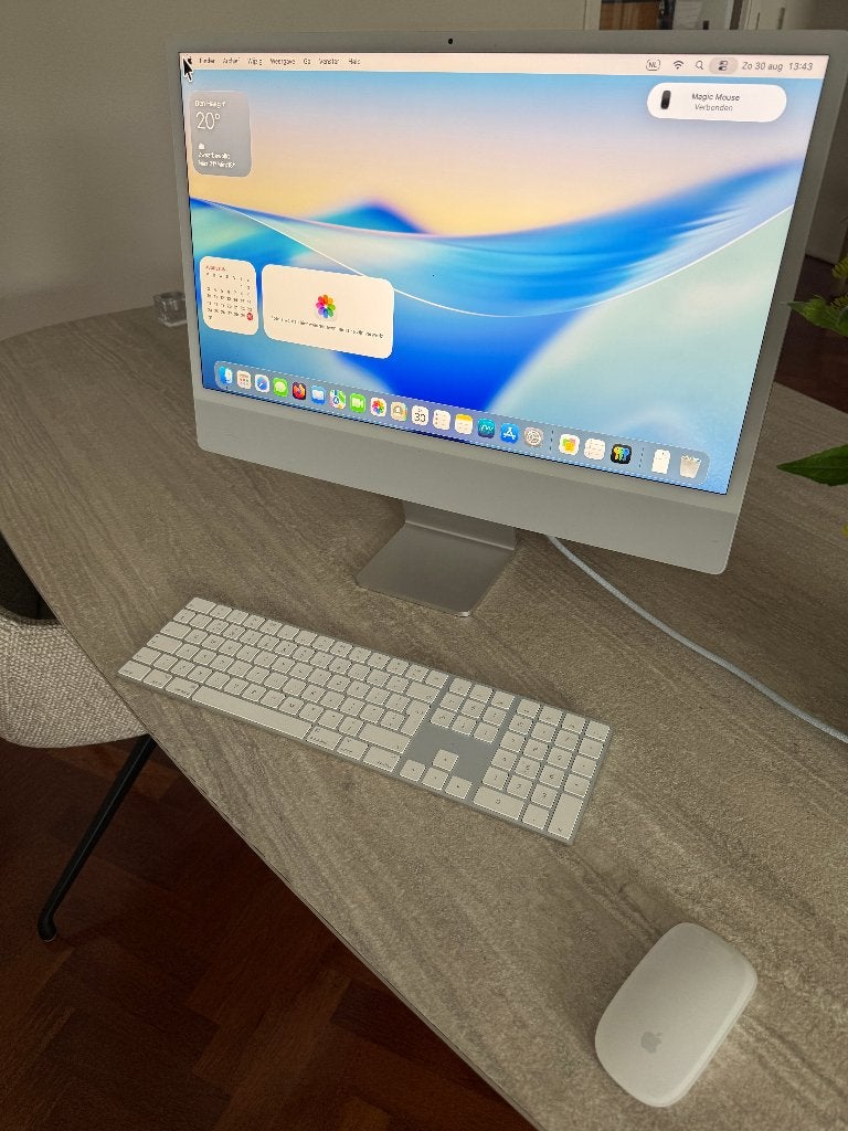 Apple iMac 24inch, 8GB, 256GB SSD (2021, M1), Computers en Software, Ophalen, 256 GB, IMac, 24 inch