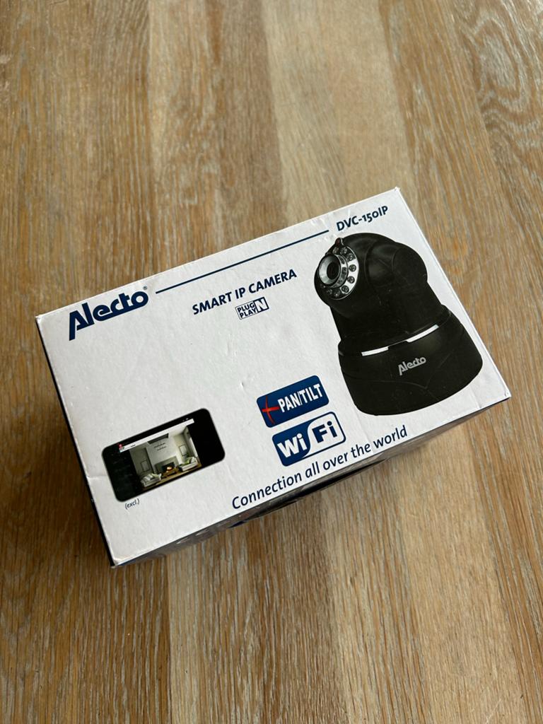 Alecto DVC-150IP Smart IP Camera - in doos, Ophalen of Verzenden, Zo goed als nieuw, Binnencamera