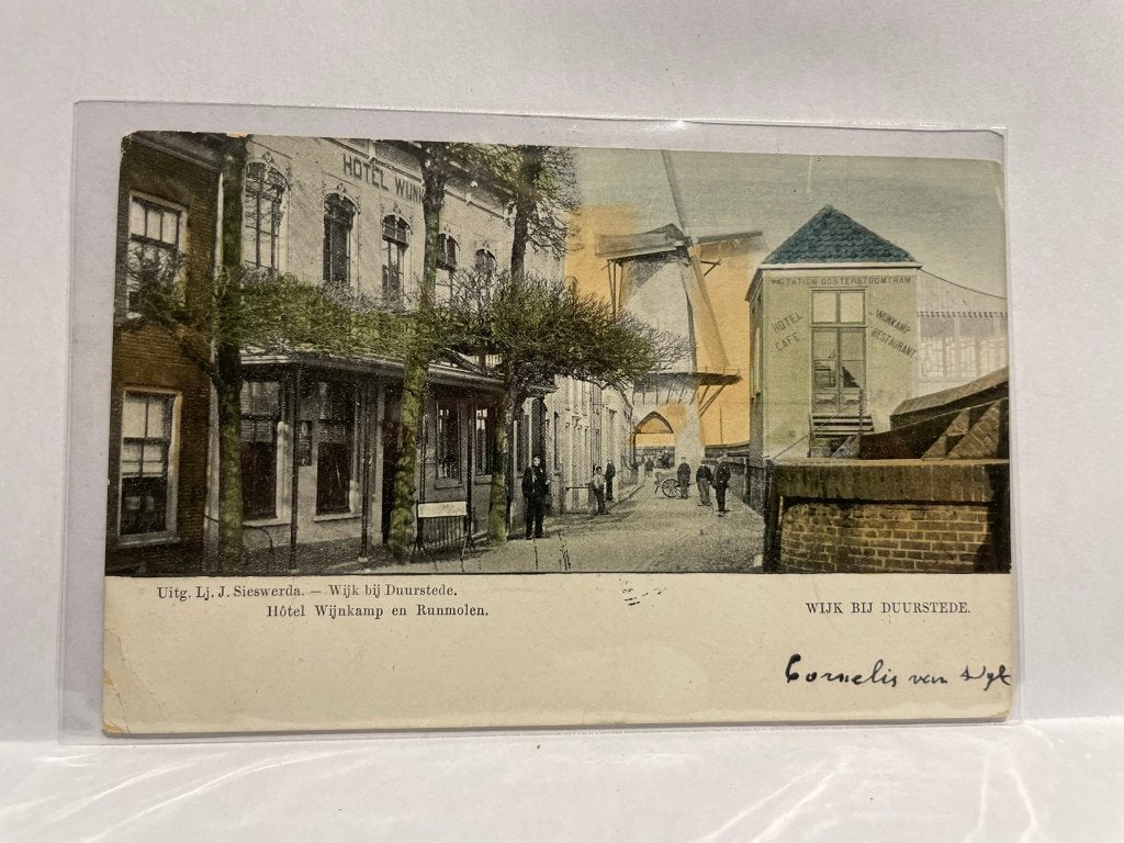 Wijk bij Duurstede - Hotel Wijnkamp en Runmolen, Verzenden, Voor 1920, Gelopen, Utrecht