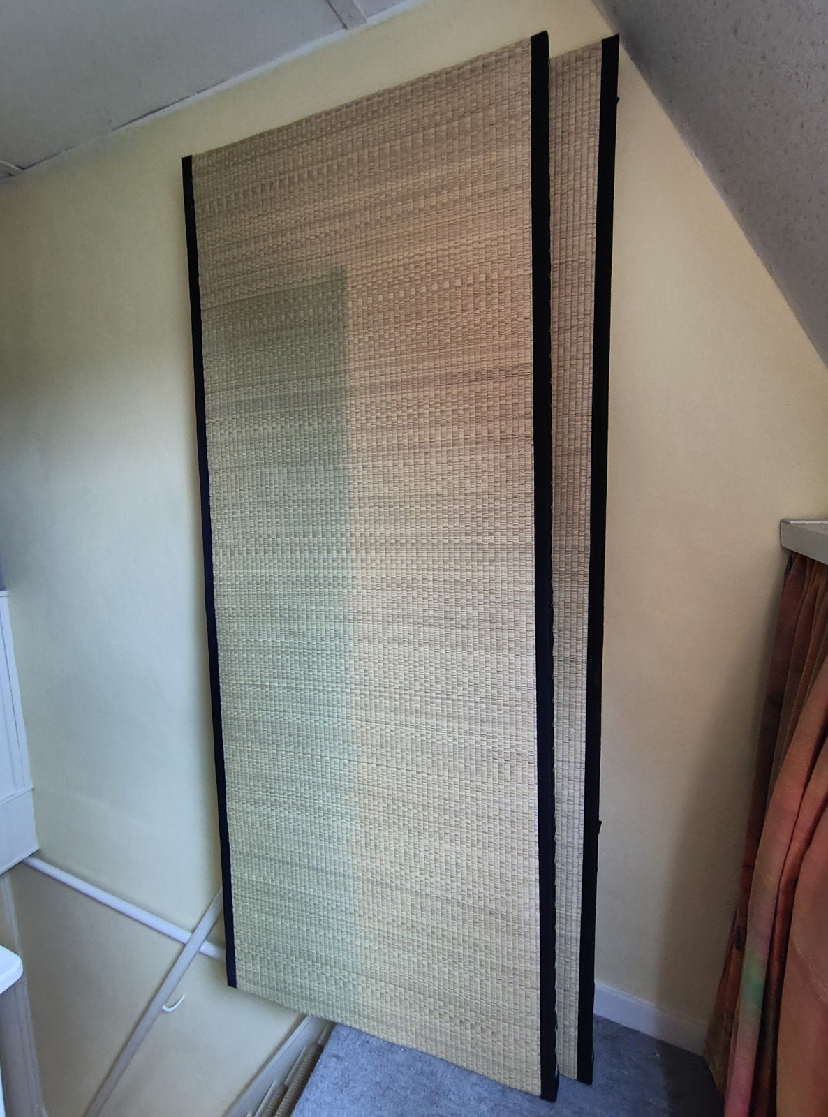 2 tatami matten 80x200cm (1week gebruikt), Ophalen of Verzenden, Nieuw, Eenpersoons, Hout