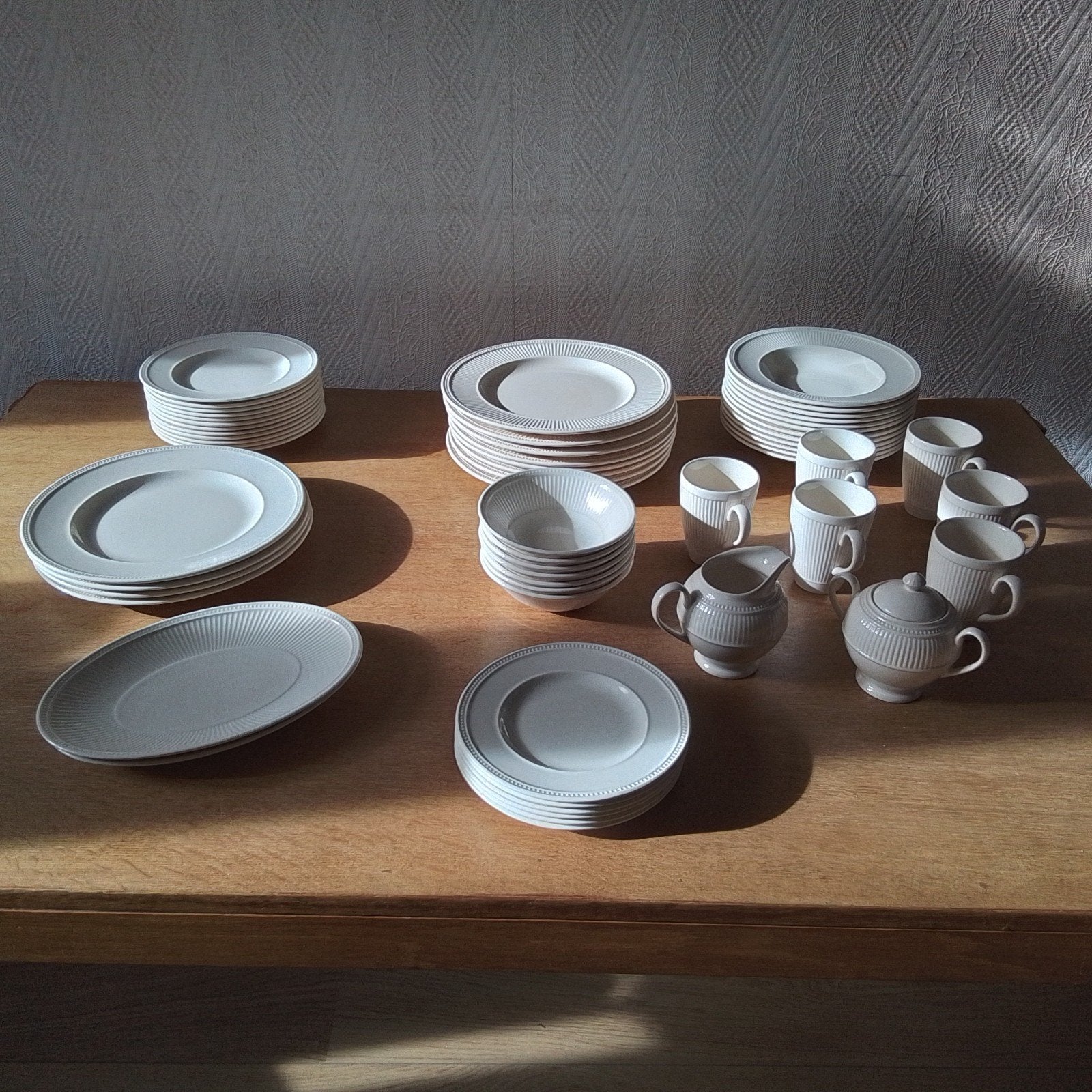 Wedgwood Winsor servies, Ophalen