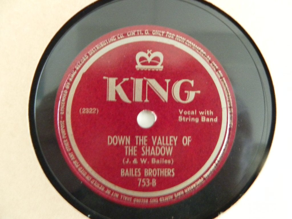78 Toerenplaat Bailes Brothers - Something Got Hold Of Me, 10 inch, Ophalen of Verzenden, Zo goed als nieuw, Overige typen