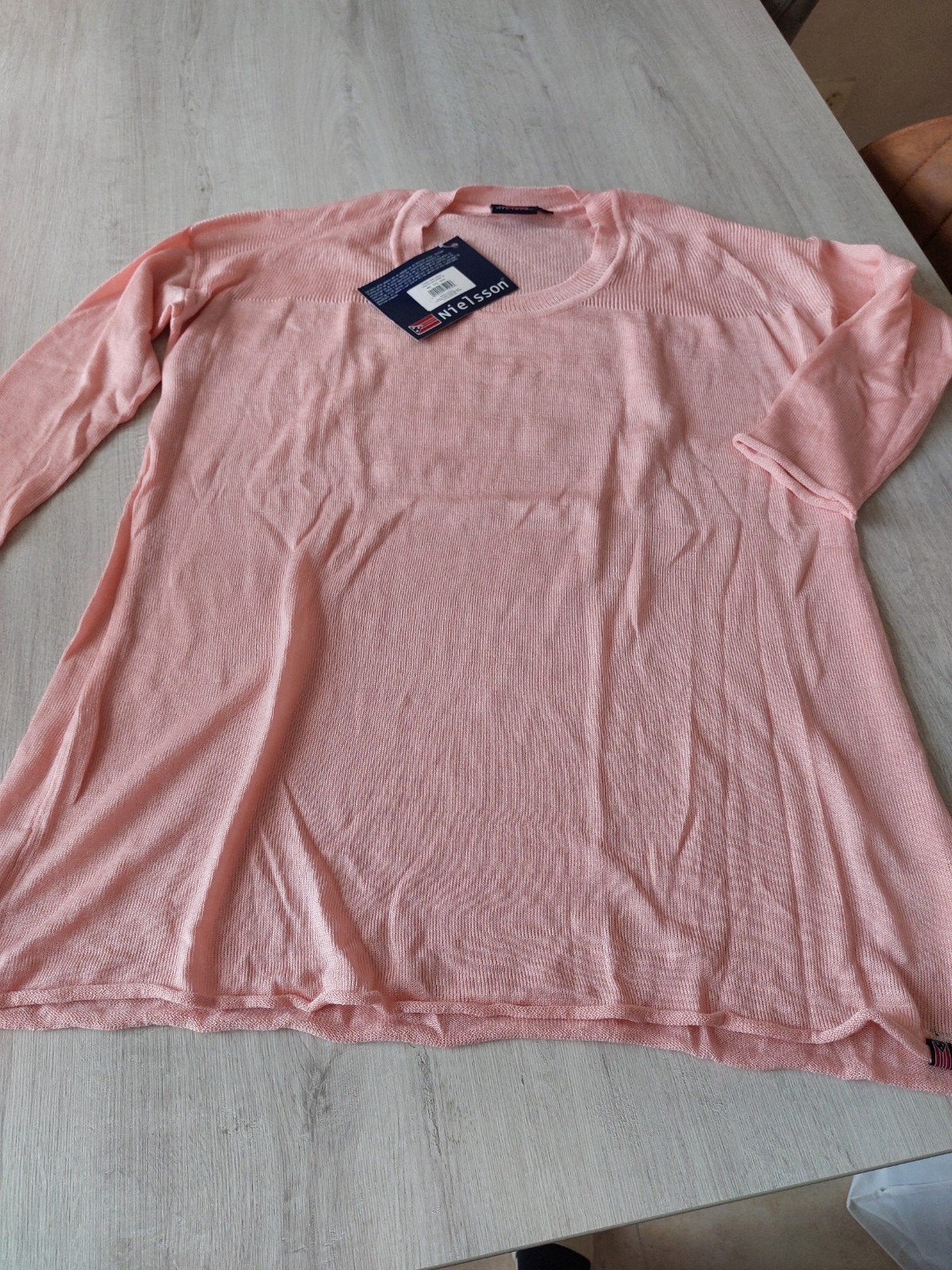 Nieuw roze shirt met driekwart mouwen - Maat M, Kleding | Dames, Maat 38/40 (M), Nieuw, Ophalen of Verzenden, Korte mouw