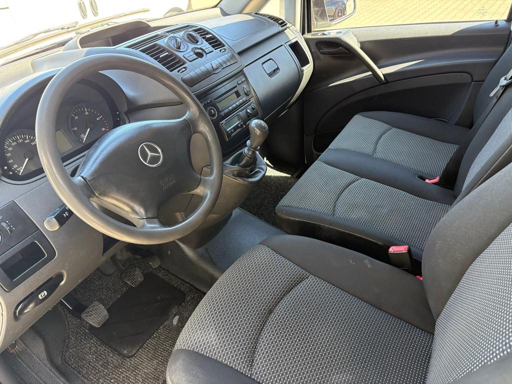Mercedes-Benz Vito 116 CDI 320 163 Pk 3 Zits, Auto's, 13 km/l, Euro 5, Gebruikt, Zwart