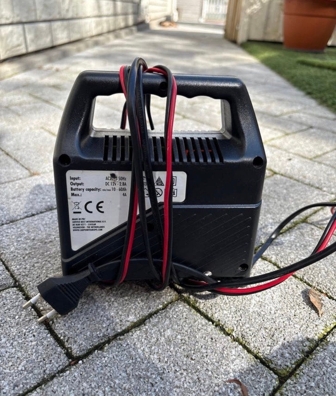 CARPOINT Acculader 4A-12V, Ophalen, Gebruikt, Universele onderdelen