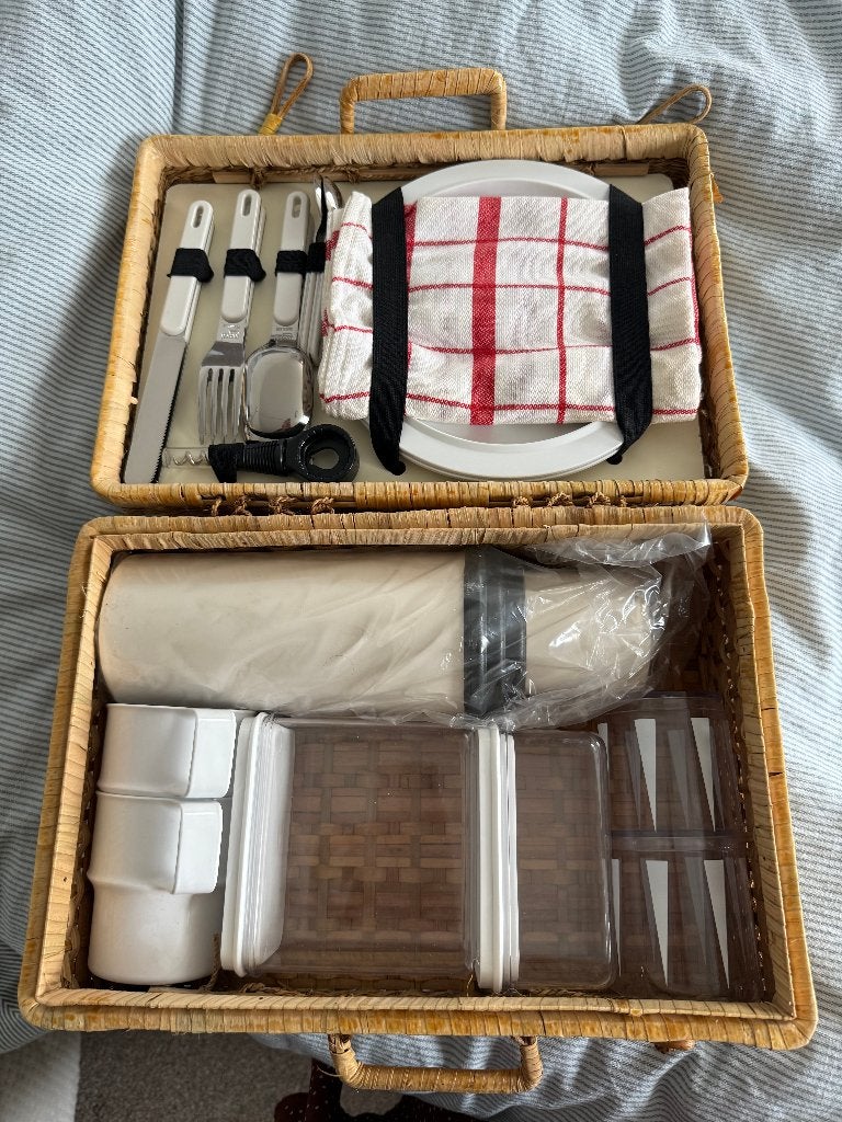 picknickmand voor 2 personen, Ophalen of Verzenden, Nieuw