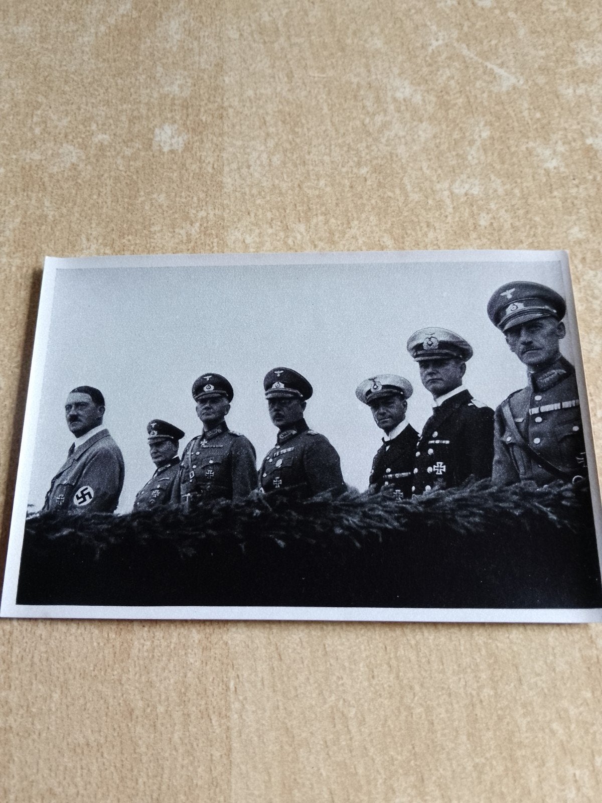 2wo.,2ww.,2wk., foto Adolf Hitler met militaire leiders 1935, Verzenden, Overige soorten, Duitsland, Foto of Poster