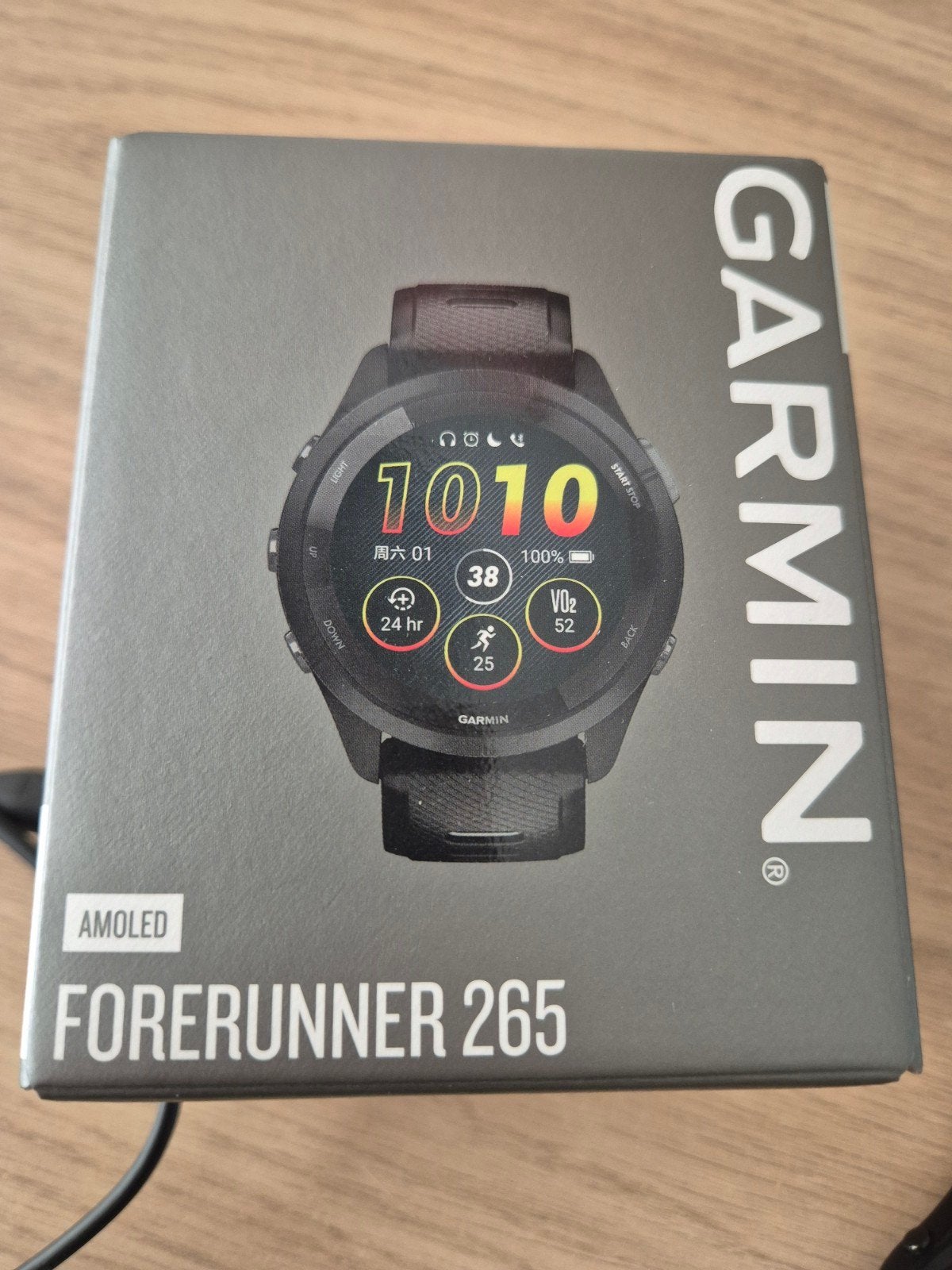 Garmin Forerunner 265, Ophalen of Verzenden, Zwart, Android