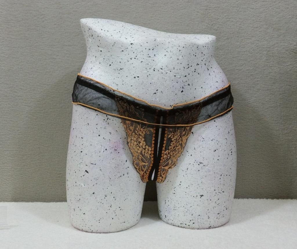 Sexy String`s met open kruisje (069), Kleding | Dames, Ondergoed en Lingerie, String, Overige kleuren, Ophalen of Verzenden