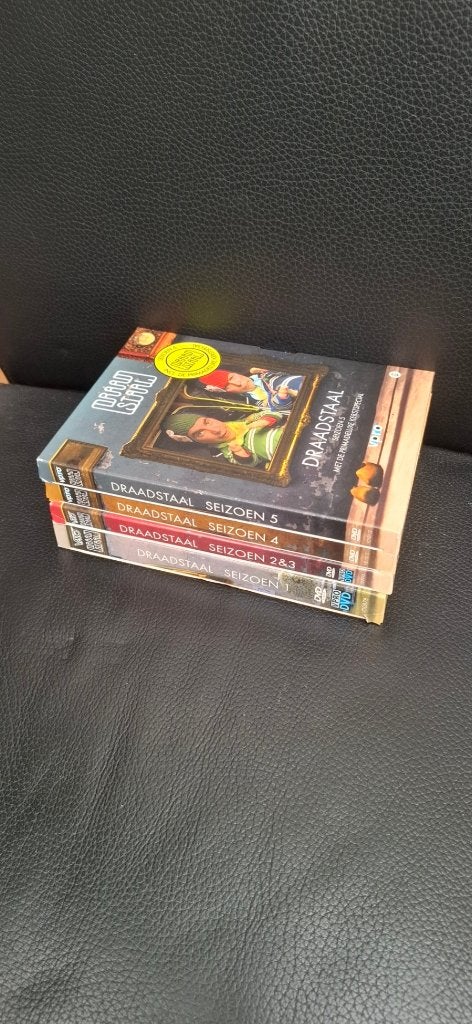 Dvd boxsets Draadstaal, Seizoenen 1 tm 5, Alle leeftijden, Ophalen, Gebruikt, Komedie