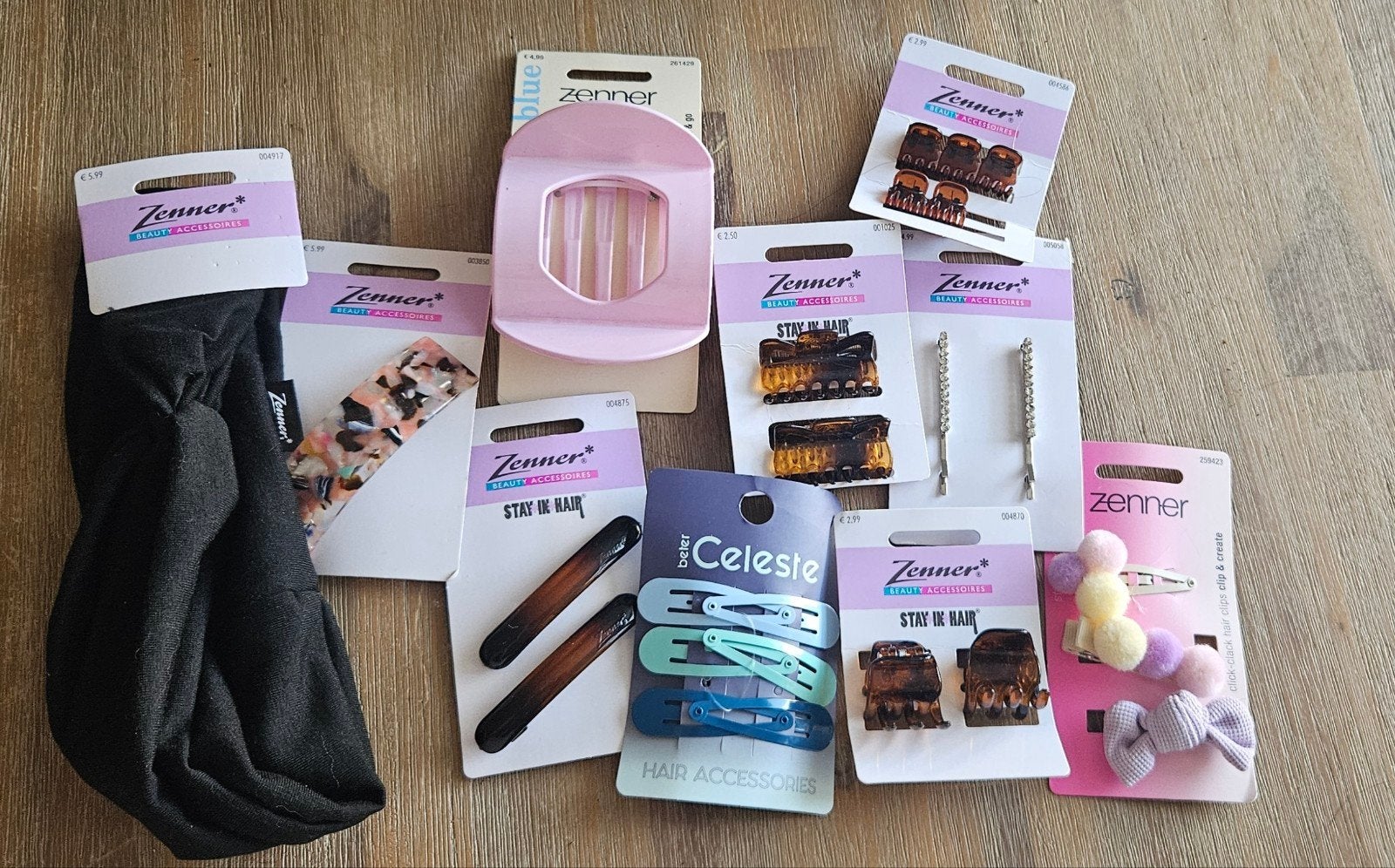Grote collectie Zenner haaraccessoires, nieuw, Ophalen of Verzenden, Nieuw