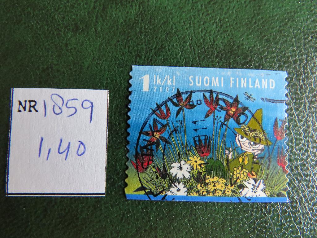Finland 1859, Ophalen of Verzenden, Finland, Gestempeld