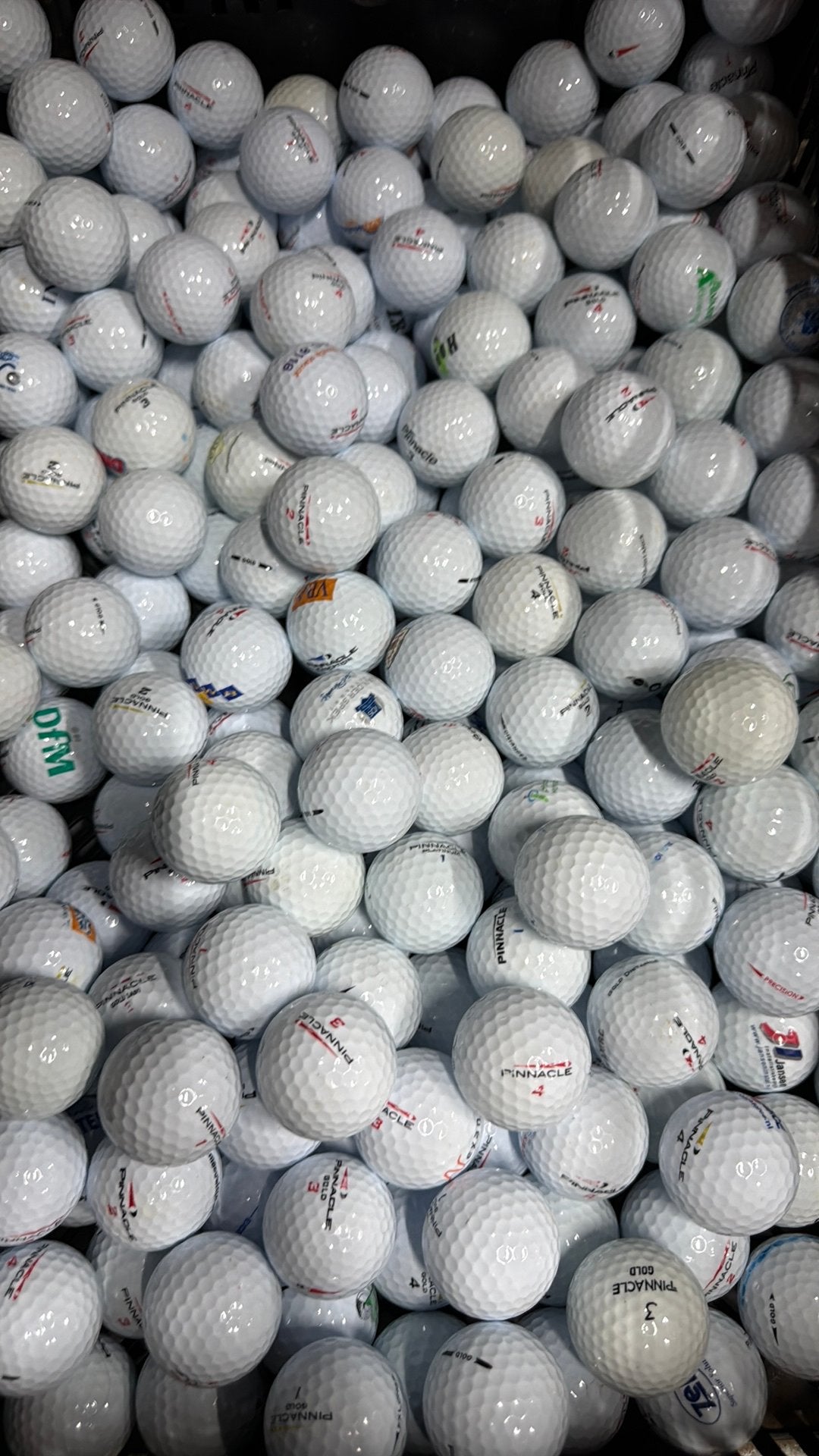 100 Pinnacle Golfballen, Ophalen of Verzenden, Zo goed als nieuw, Bal(len)