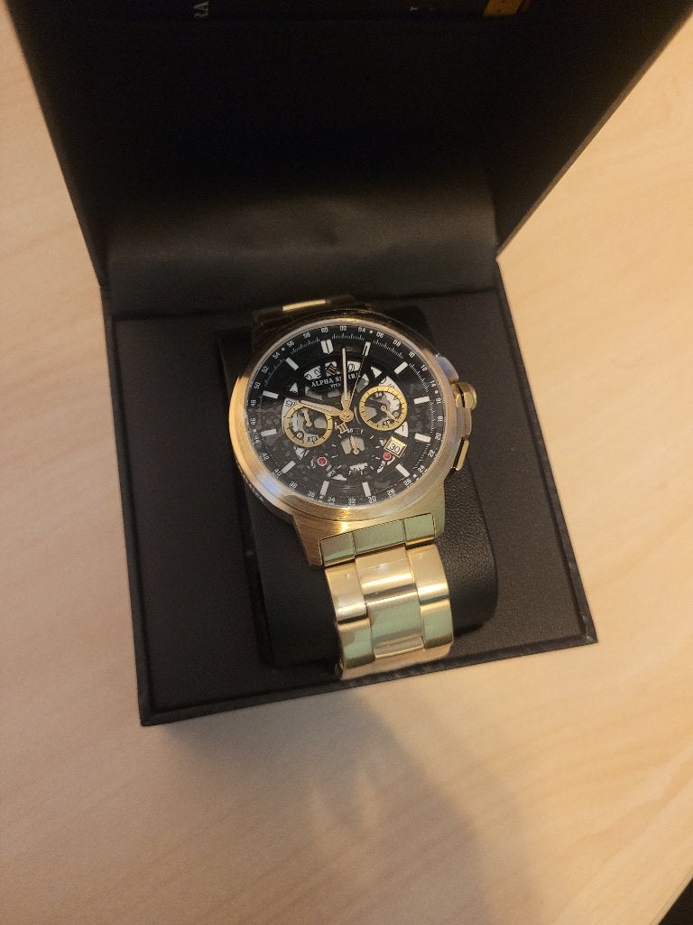 Alpha Sierra Titan G04 SEIKO LIMITED Edition t.w.v € 399-,, Zwart, IOS, Nieuw, Ophalen of Verzenden