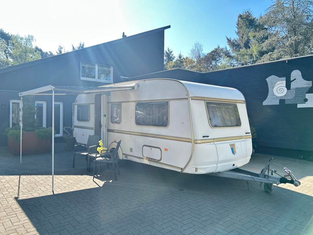 Mooie tabbert caravan / comtesse 545, Caravans en Kamperen, Caravans, Rondzit, Tabbert, Koelkast, Bedrijf
