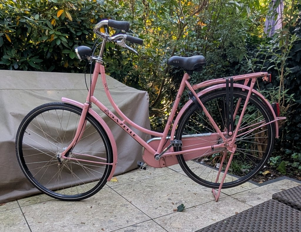 Gazelle Basic omafiets 57 cm framemaat, Ophalen, Terugtraprem, 56 cm of meer, Zo goed als nieuw