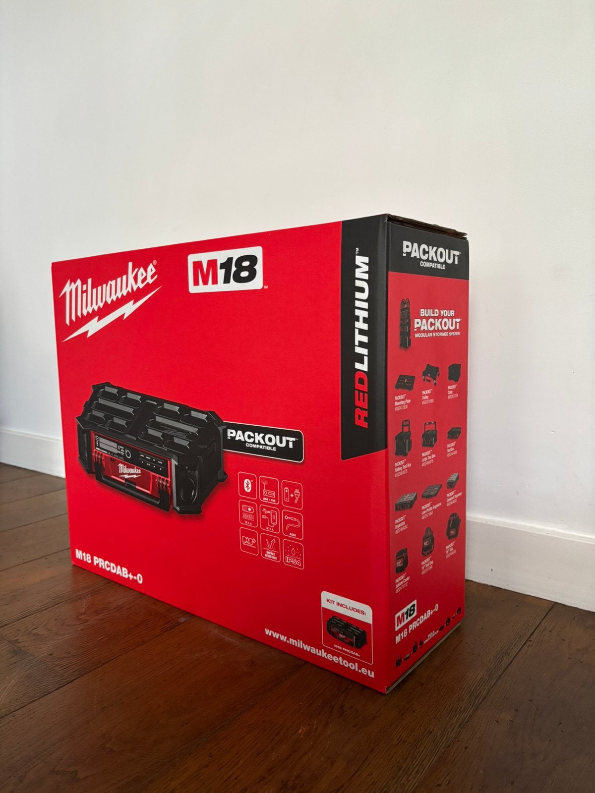 Milwaukee pack out radio, Ophalen of Verzenden, Zo goed als nieuw