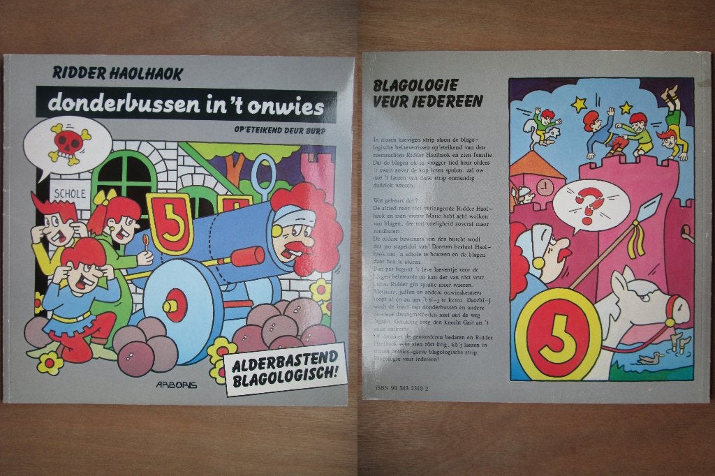 Ridder Haolhaok - Donderbussen in 't onwies (Achterhoeks,SC), Eén stripboek, Ophalen of Verzenden, Zo goed als nieuw, Willem Betting