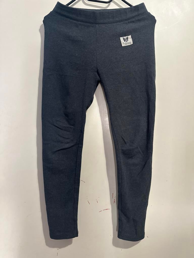 Donkergrijze legging met leuke patch, Legging, Overige maten, Ophalen of Verzenden, Grijs