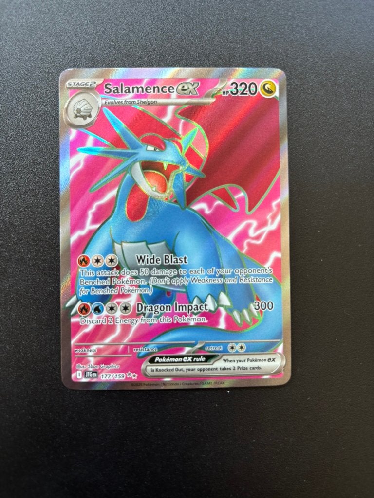 Salamence ex (JTG 177), Ophalen, Zo goed als nieuw