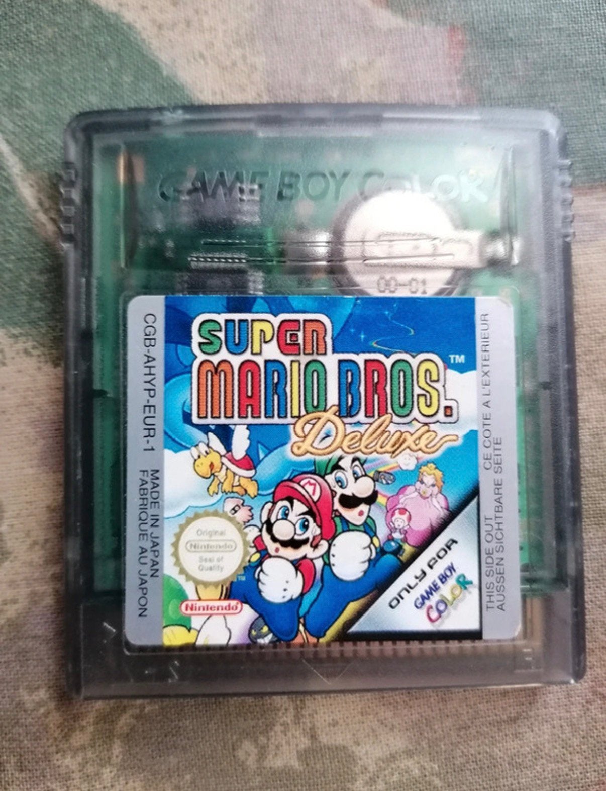 Gameboy colour super mario bros deluxe, Spelcomputers en Games, Avontuur en Actie, 1 speler, Ophalen of Verzenden, Zo goed als nieuw