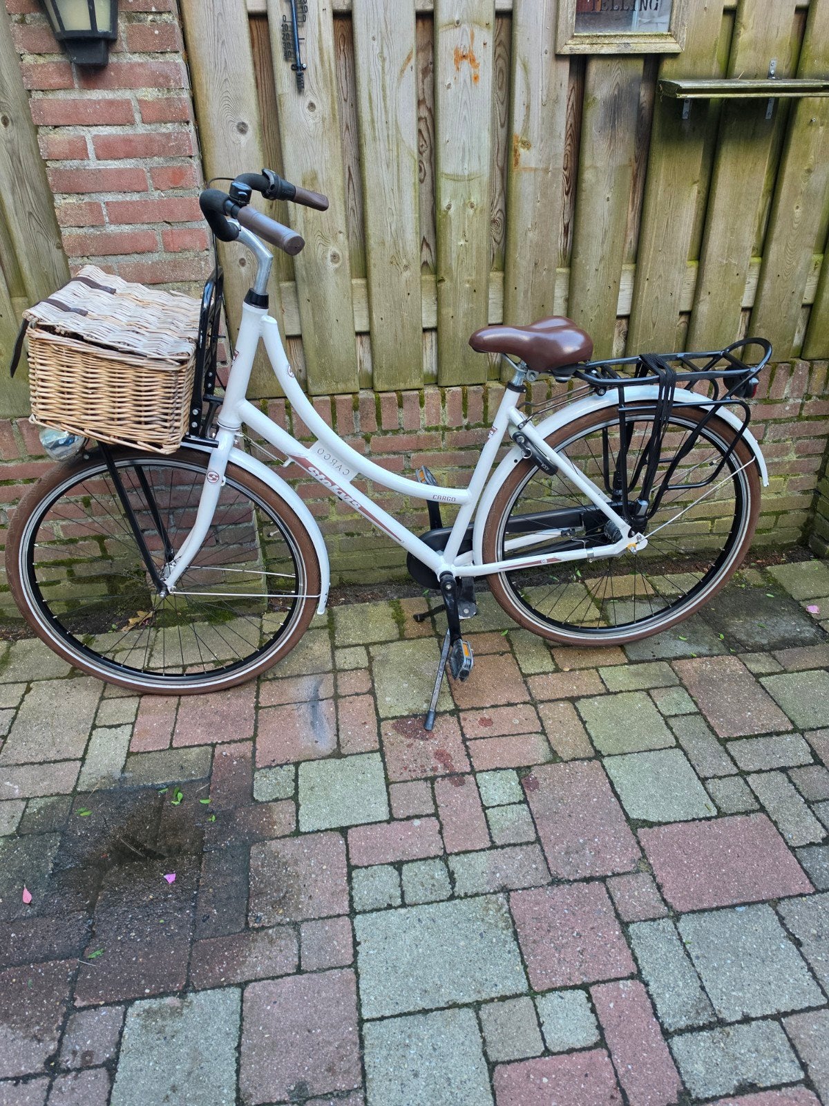 Stokvis damesfiets transportfiets 28 inch zgan, Versnellingen, Zo goed als nieuw, 50 tot 53 cm, Ophalen