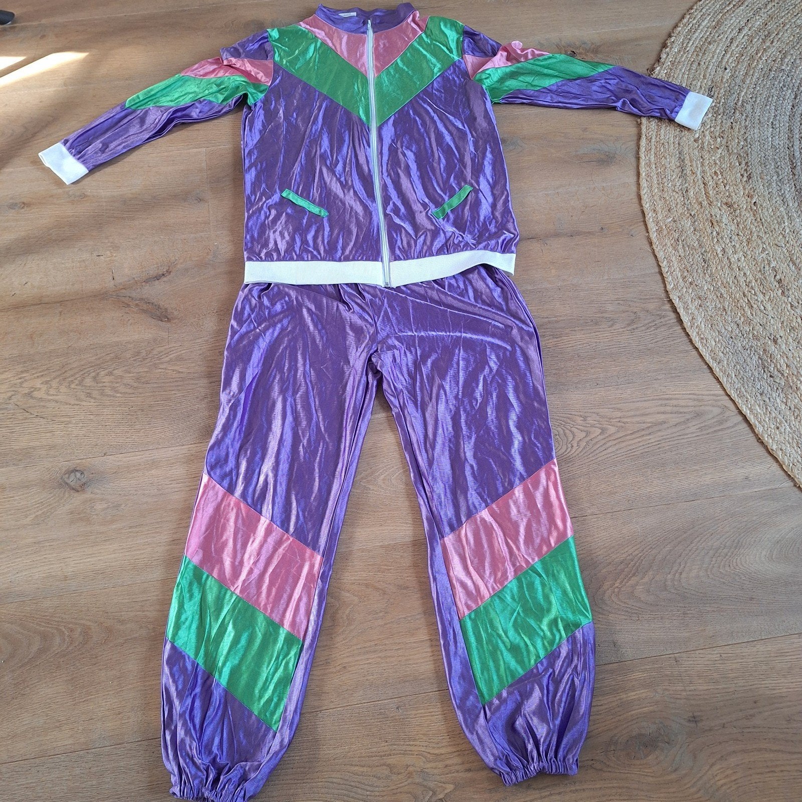 fout trainingspak 80's 90's retro gabber  XL, Verzenden, Maat 56/58 (XL), Overige thema's, Kleding