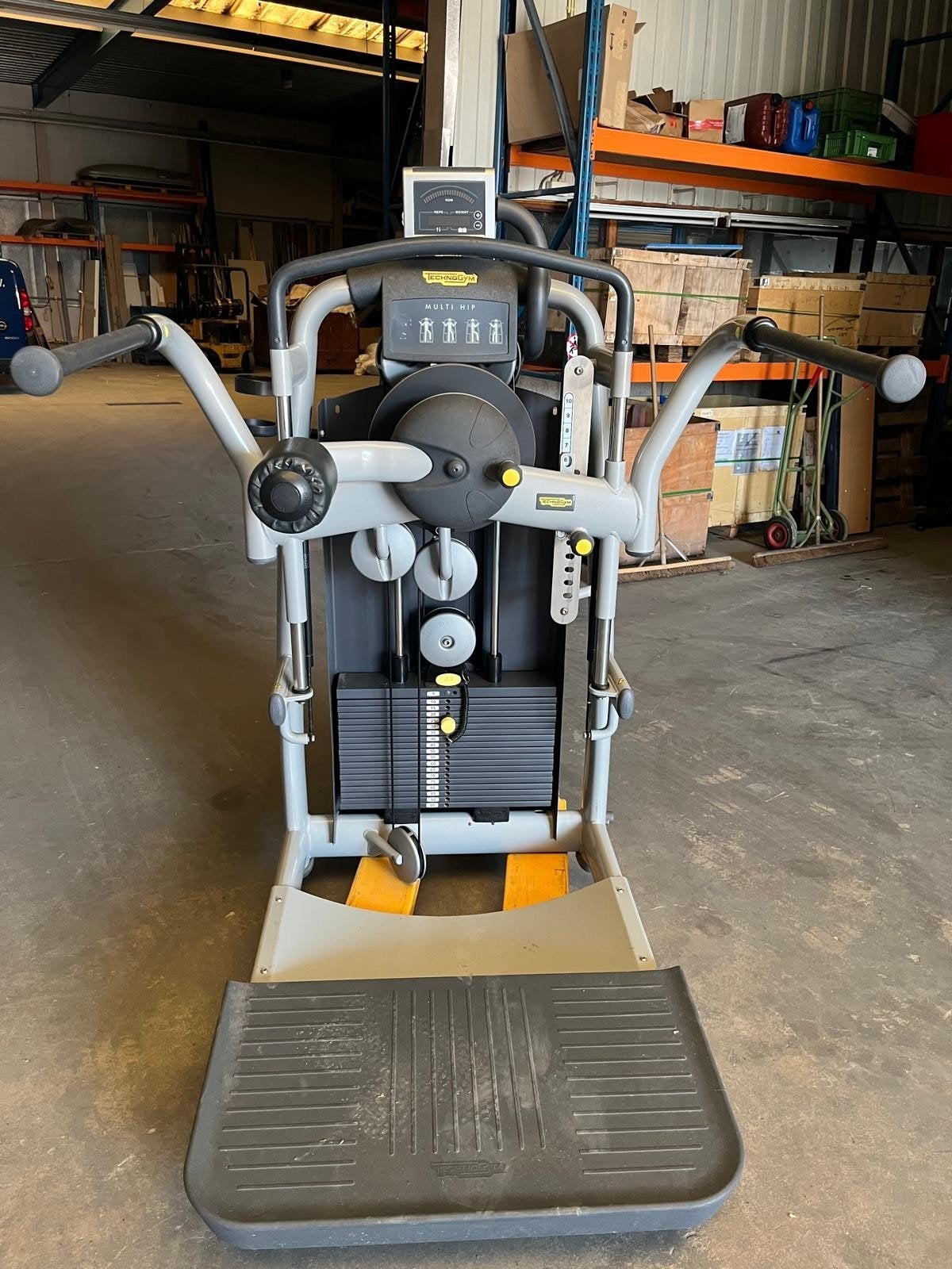 Technogym selection line multihip benen billen machine, Sport en Fitness, Fitnessmaterialen, Ophalen, Gebruikt, Benen, Overige typen