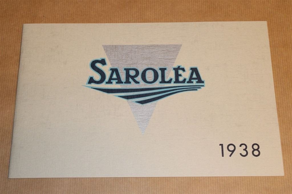 Zeldzame catalogus Saroléa Motoren - 1938 !!, Ophalen of Verzenden, Zo goed als nieuw