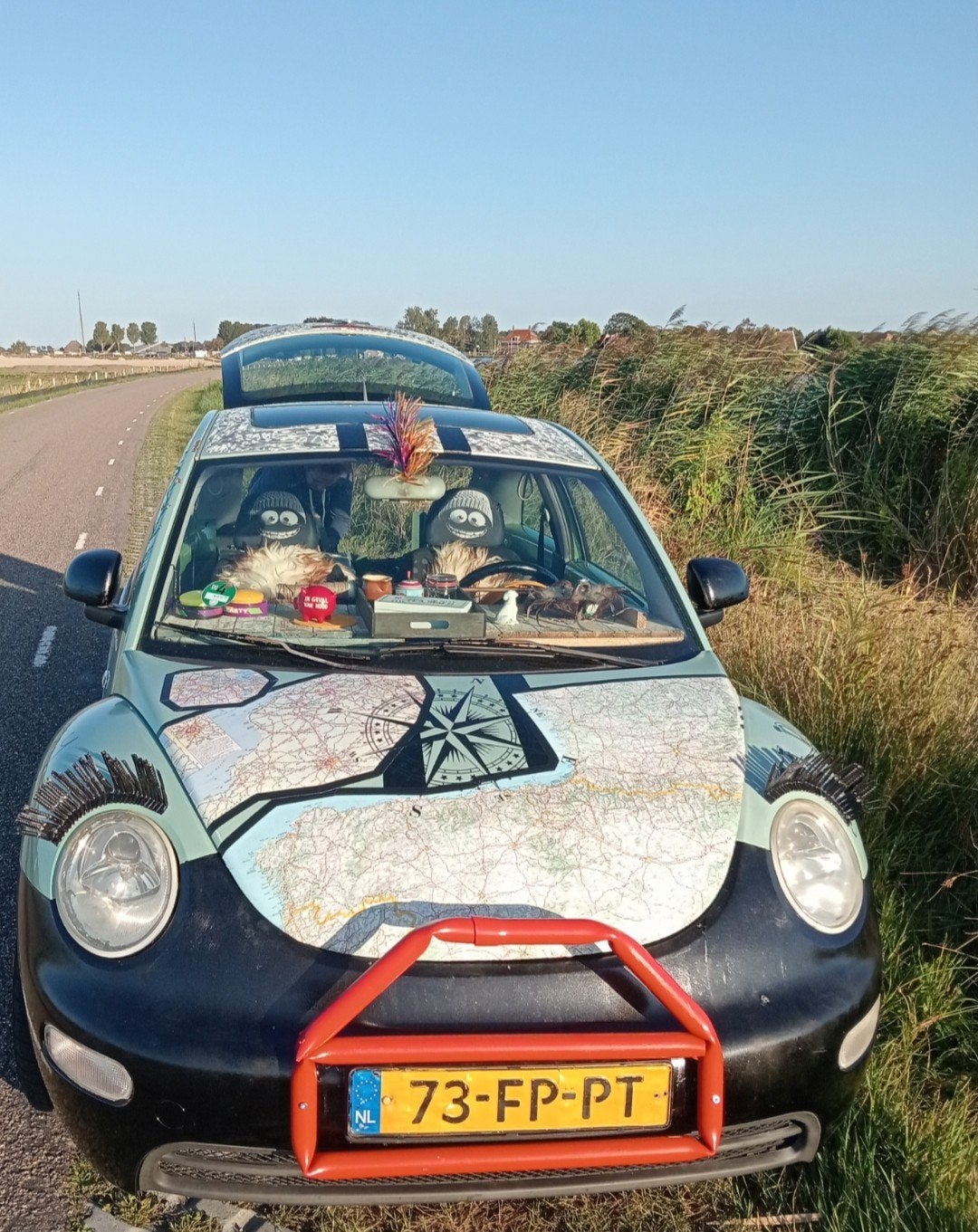 Volkswagen Beetle (Kever) 2.0 85KW 2000 Groen, Auto's, Voorwielaandrijving, 1203 kg, Beetle (Kever), 4 cilinders