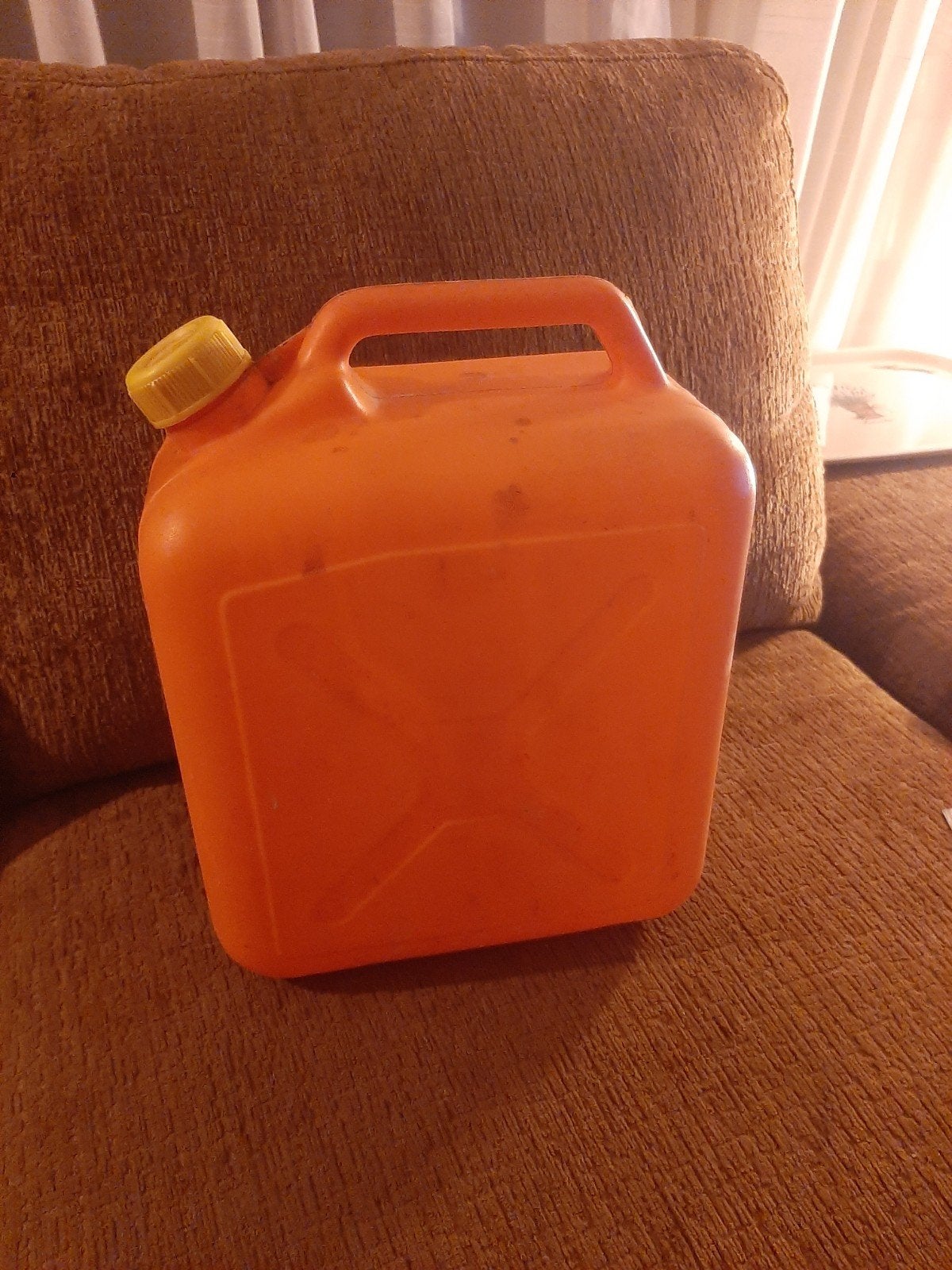 Oranje watertank / jerrycan, Ophalen of Verzenden