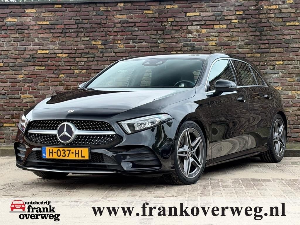 Mercedes-benz A-KLASSE 180 Business Solution AMG Trekhaak Ca, 136 pk, Gebruikt, 4 cilinders, Zwart