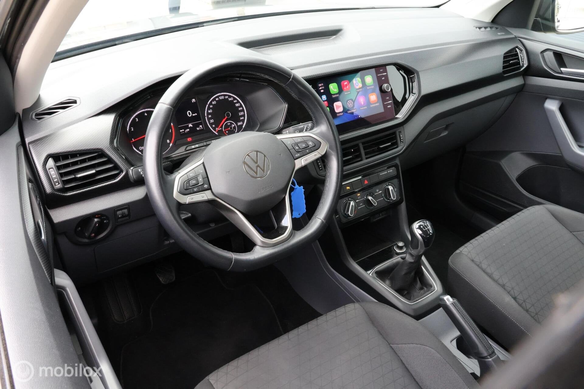 Volkswagen T-Cross 1.0 TSI | Carplay I DAB, Auto's, Voorwielaandrijving, Gebruikt, 95 pk, Met garantie (alle)