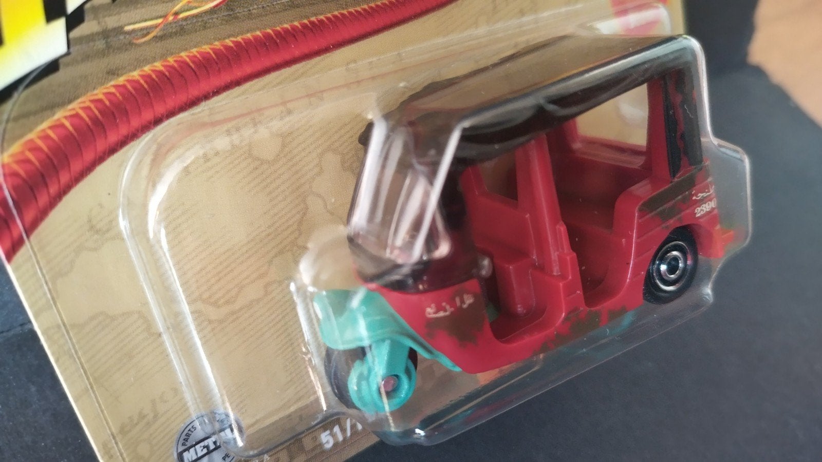 Tuk Tuk Indiana Jones Taxi Matchbox Pol, Auto, Verzenden, ., Nieuw