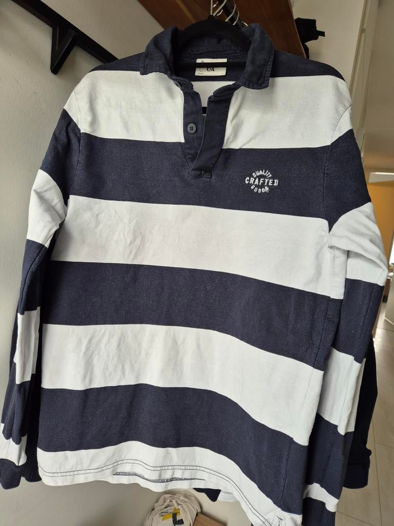 John Cabot 100% Katoen Overhemden en 2 broeken van Meyer, Kleding | Heren, Overhemden, Blauw, Ophalen of Verzenden, Zo goed als nieuw