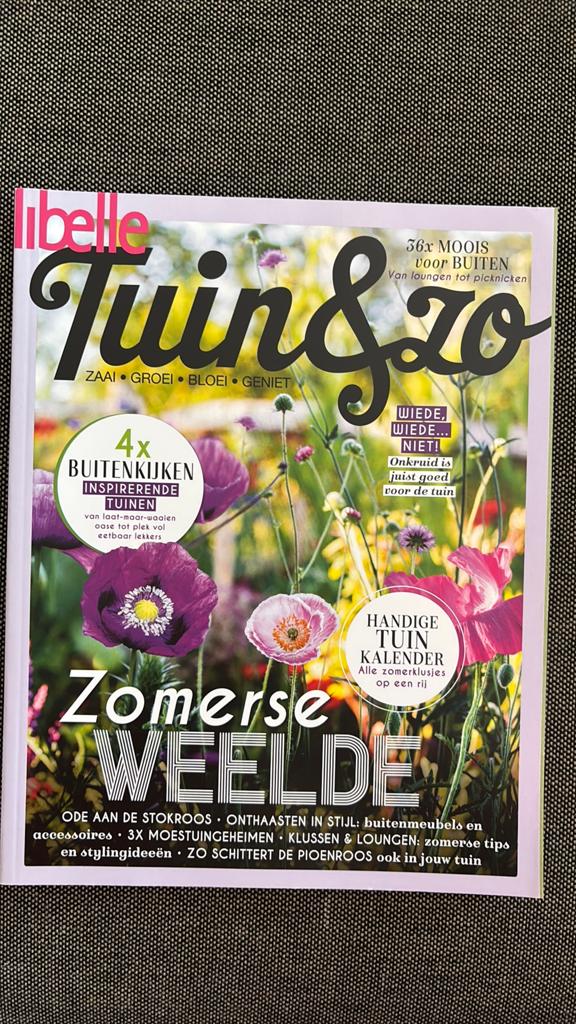 Libelle tuin & zo mei 2024, Ophalen of Verzenden, Nieuw, Interieur en Design