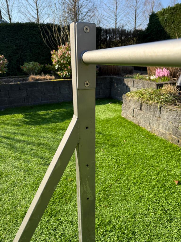 Roestvrijstalen Pull Up Bar, Sport en Fitness, Fitnessapparatuur, Krachtstation, Nieuw, Ophalen of Verzenden, Metaal