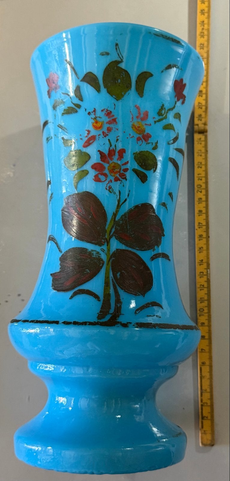 Antieke Opaline Vaas - Gaaf - Circa 1930, Verzenden