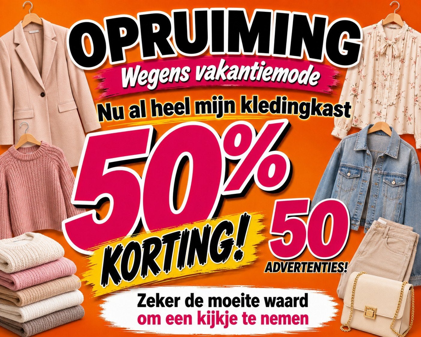 al mijn  advertenties  nu 50 procent korting, Ophalen of Verzenden, Zo goed als nieuw