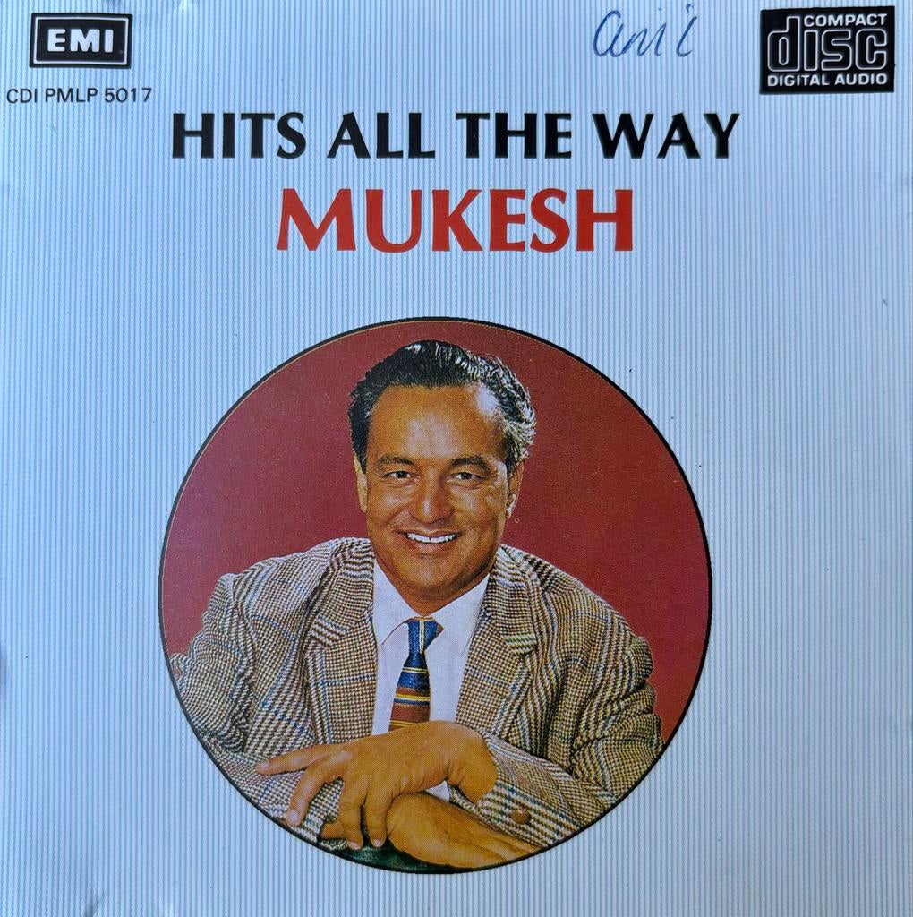 Mukesh - Hits All The Way (CD), Verzenden, Gebruikt